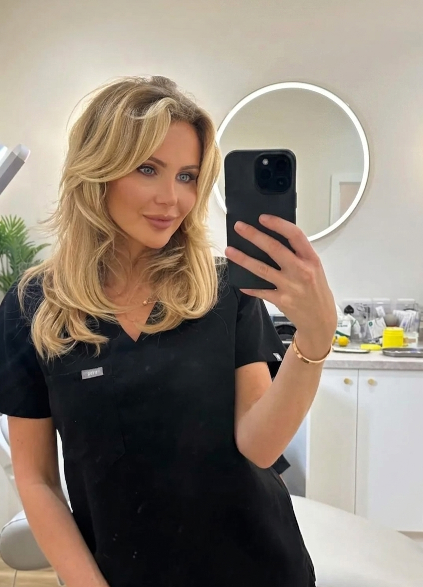 Hair styling by Jerry Nolan