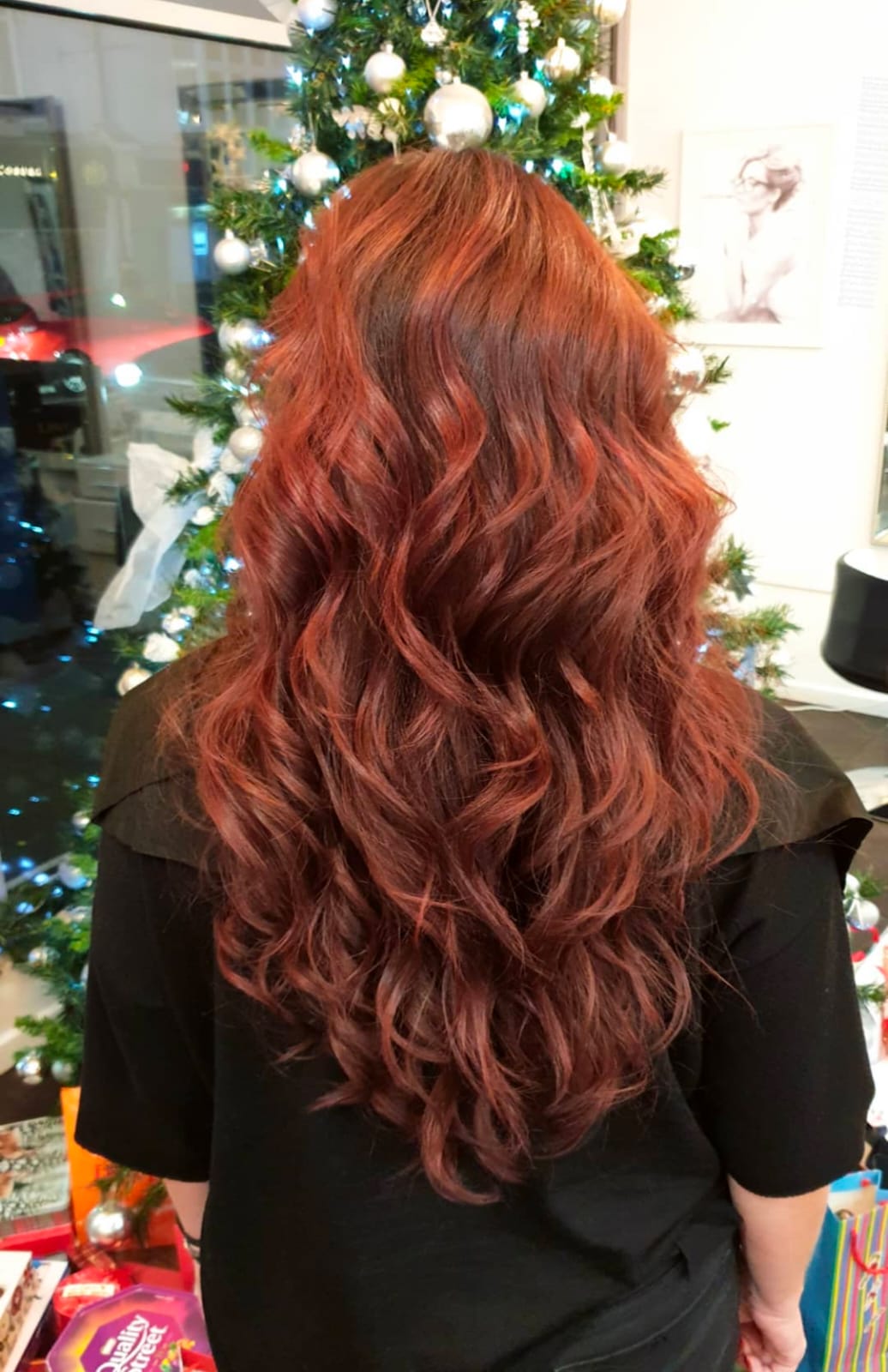 Hair styling by Jerry Nolan