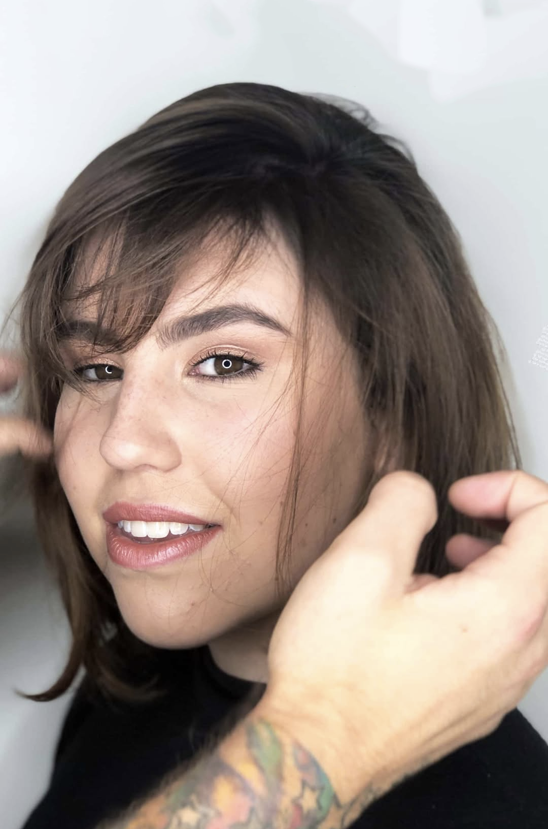 Hair styling by Jerry Nolan