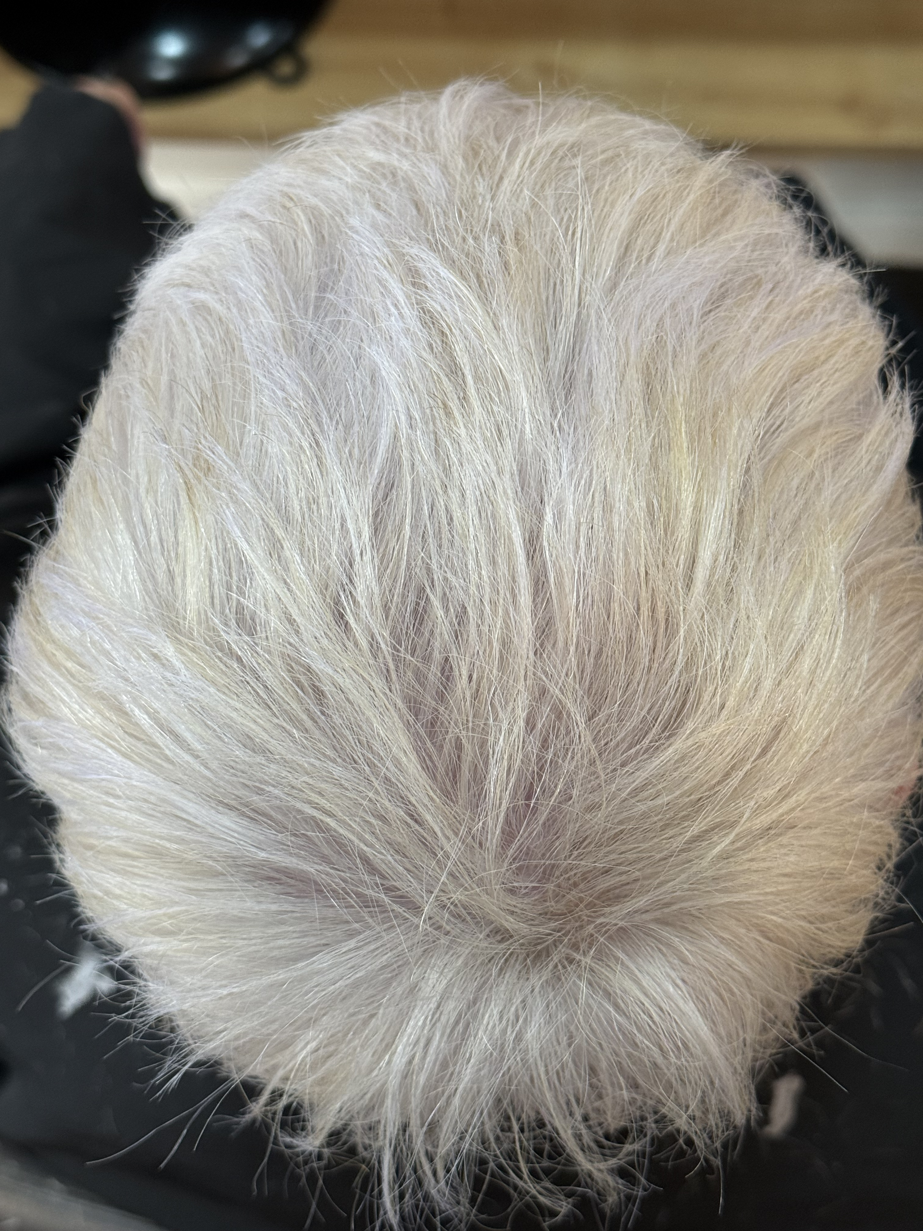 Hair styling by Jerry Nolan