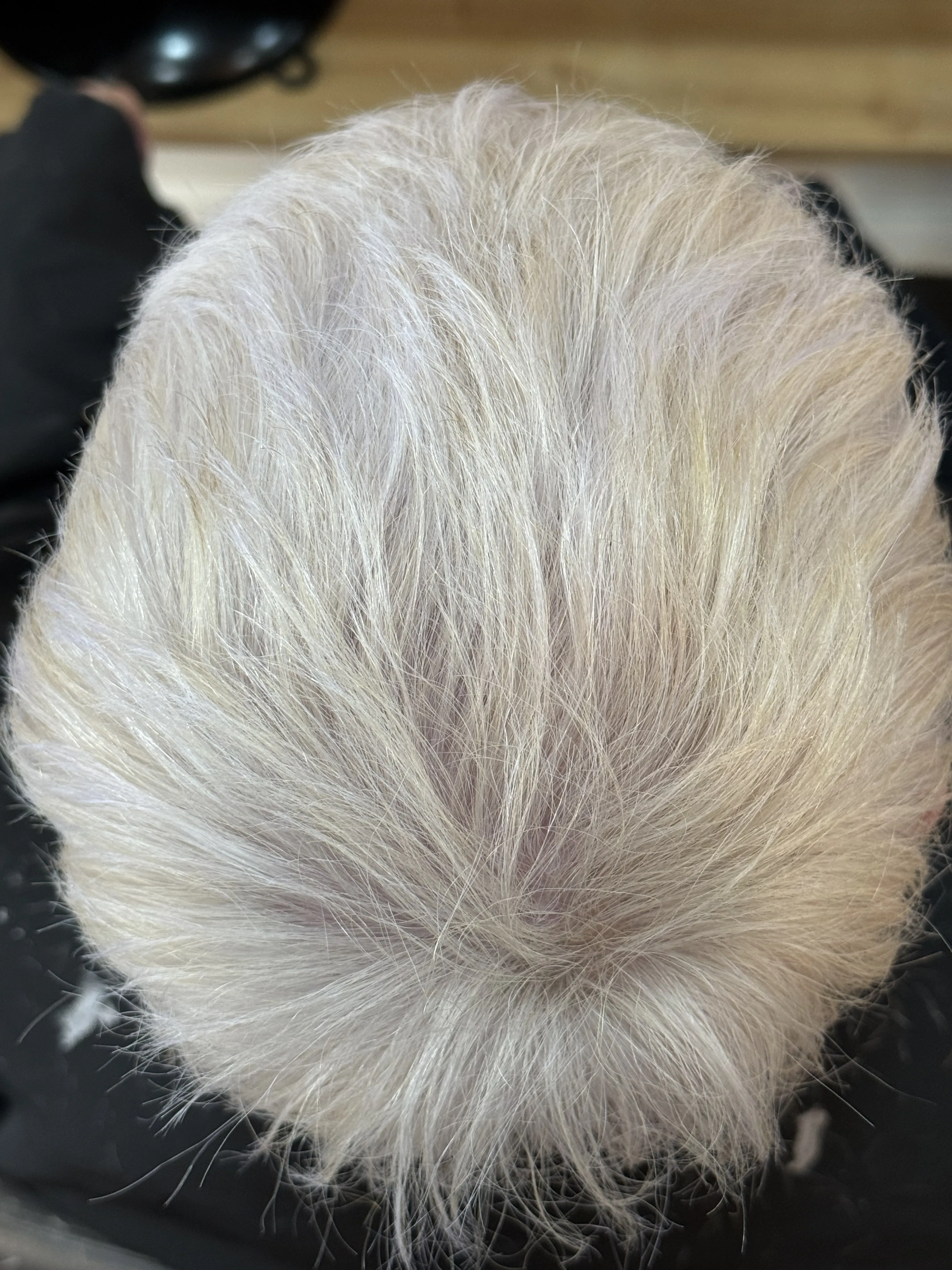 Hair styling by Jerry Nolan