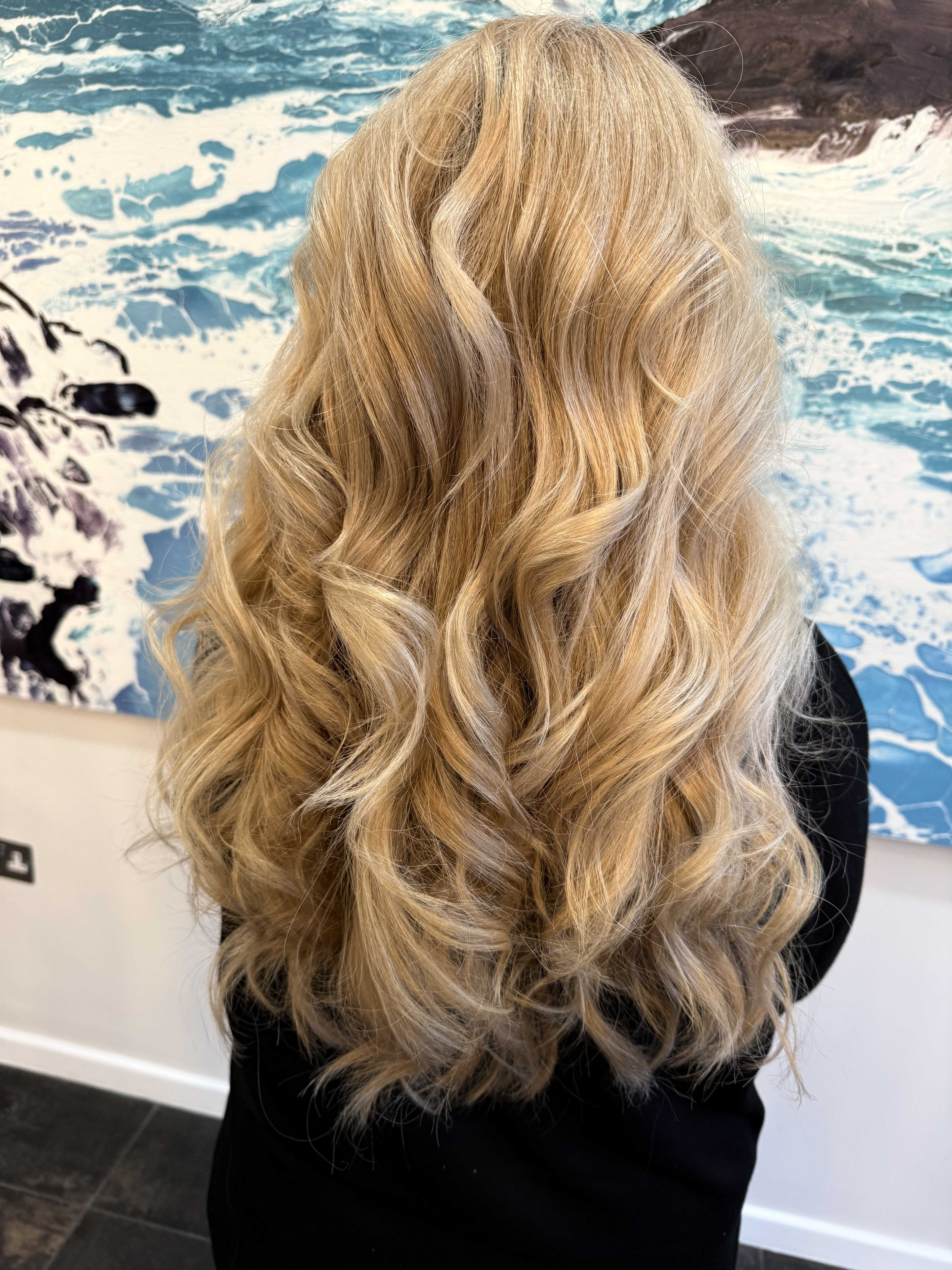 Hair styling by Jerry Nolan