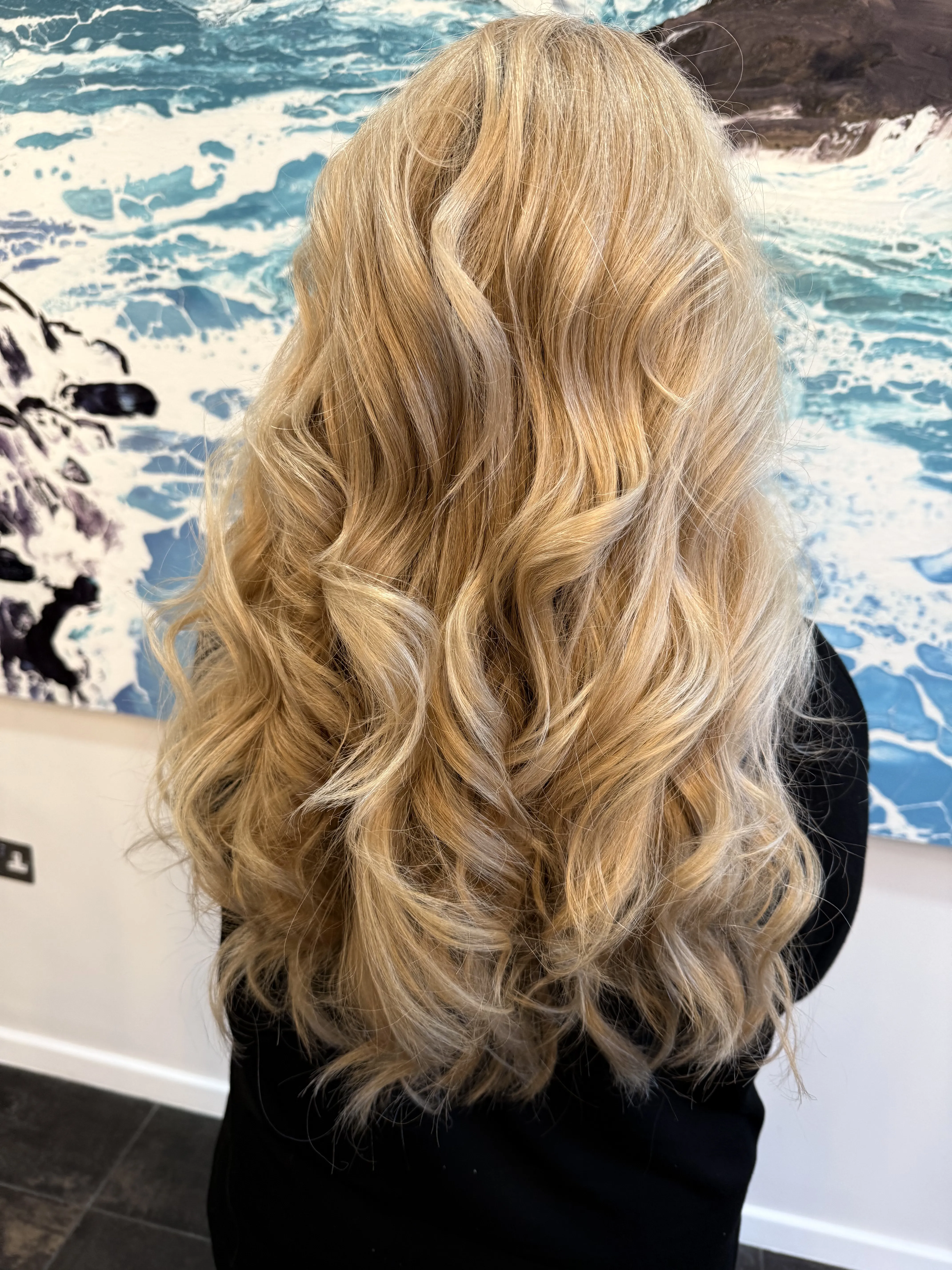 Hair styling by Jerry Nolan