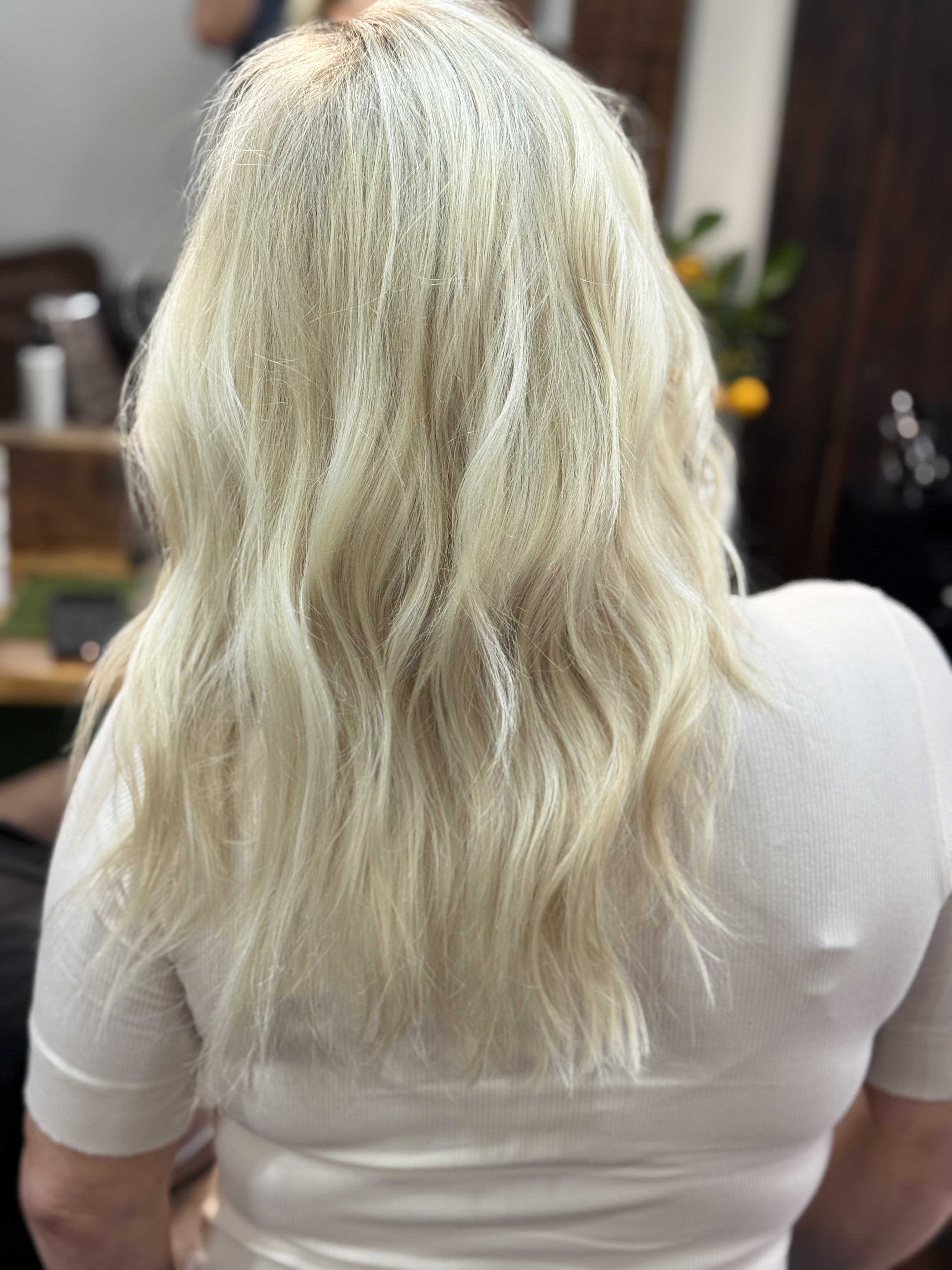 Hair styling by Jerry Nolan