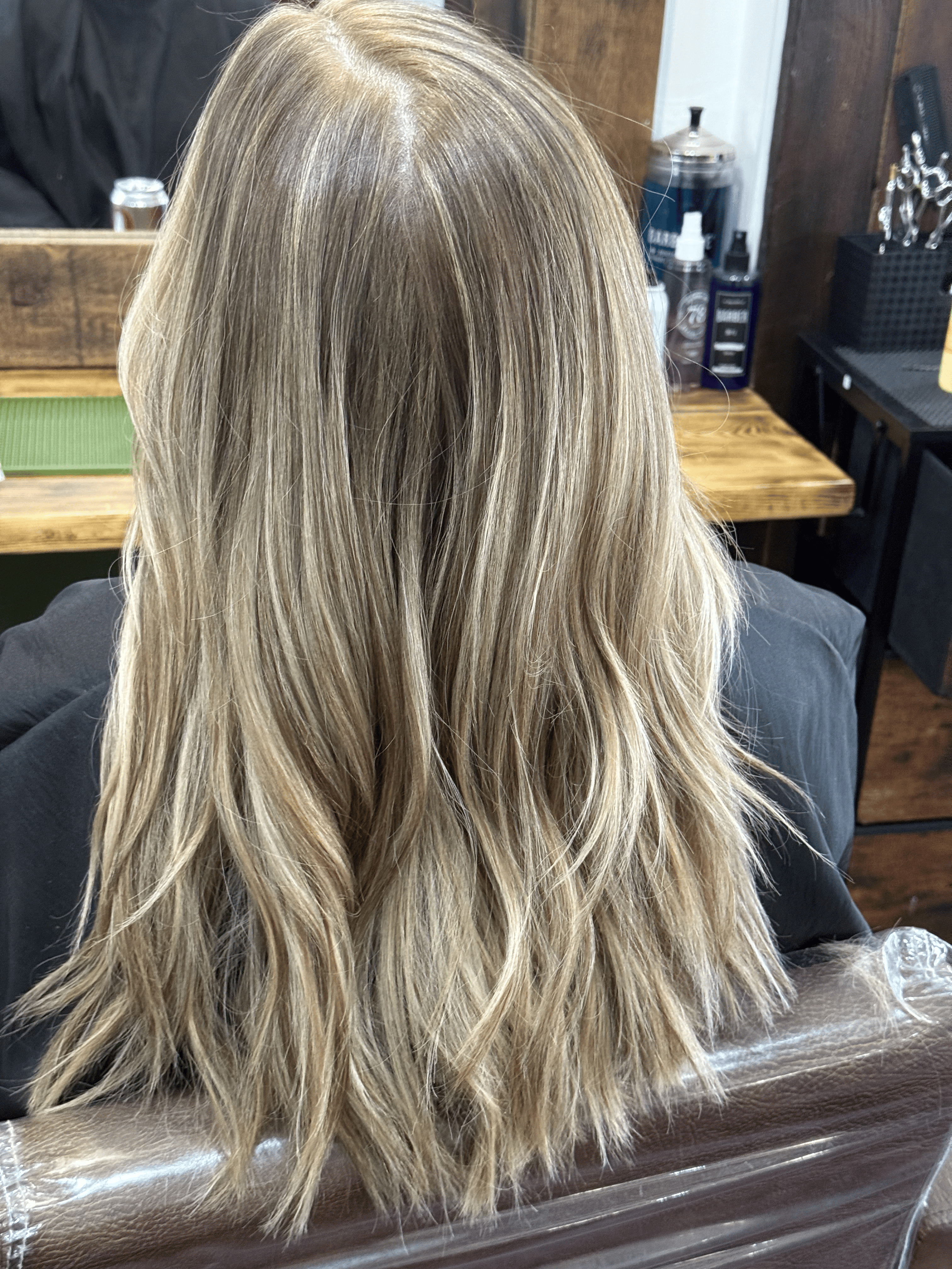 Hair styling by Jerry Nolan