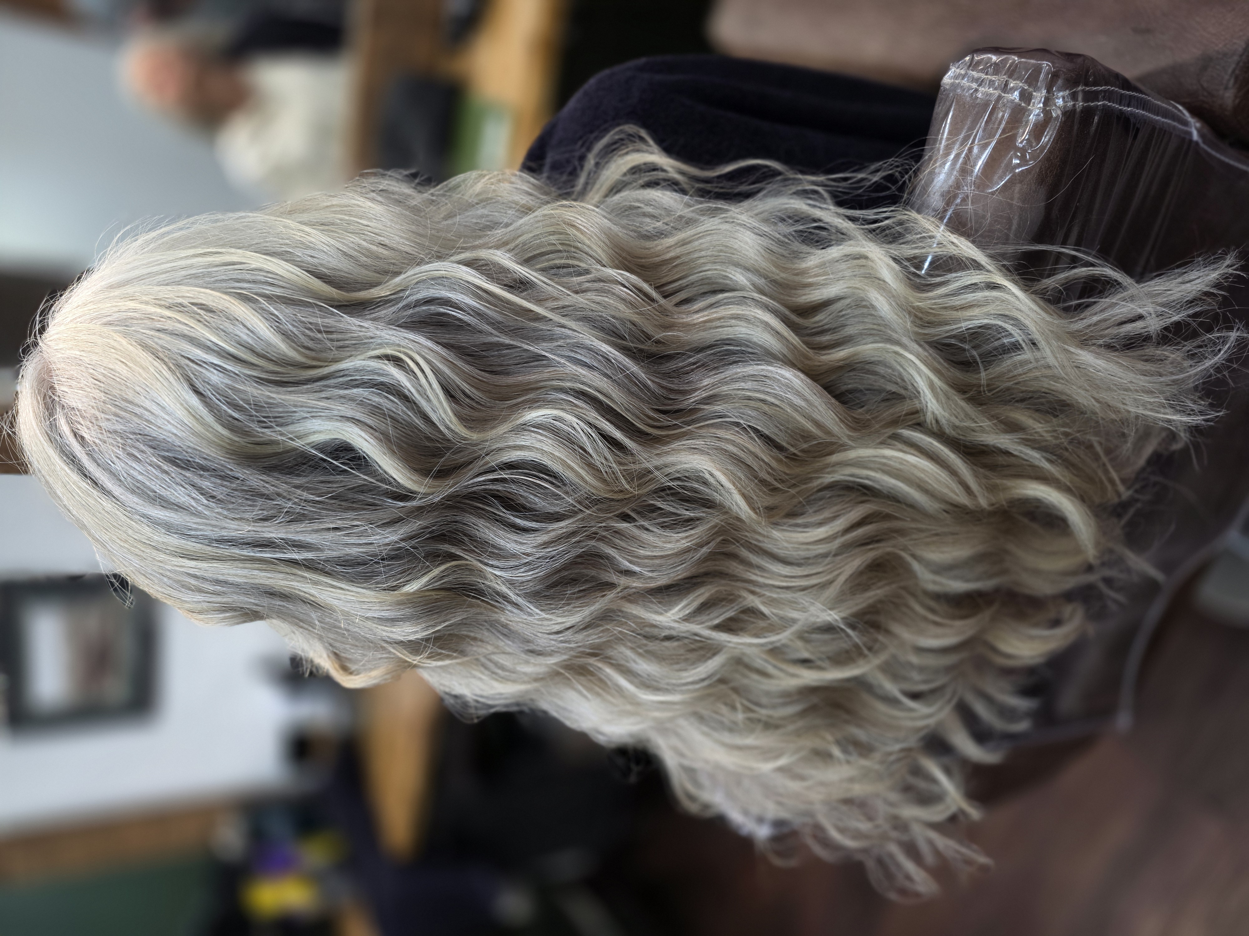 Hair styling by Jerry Nolan