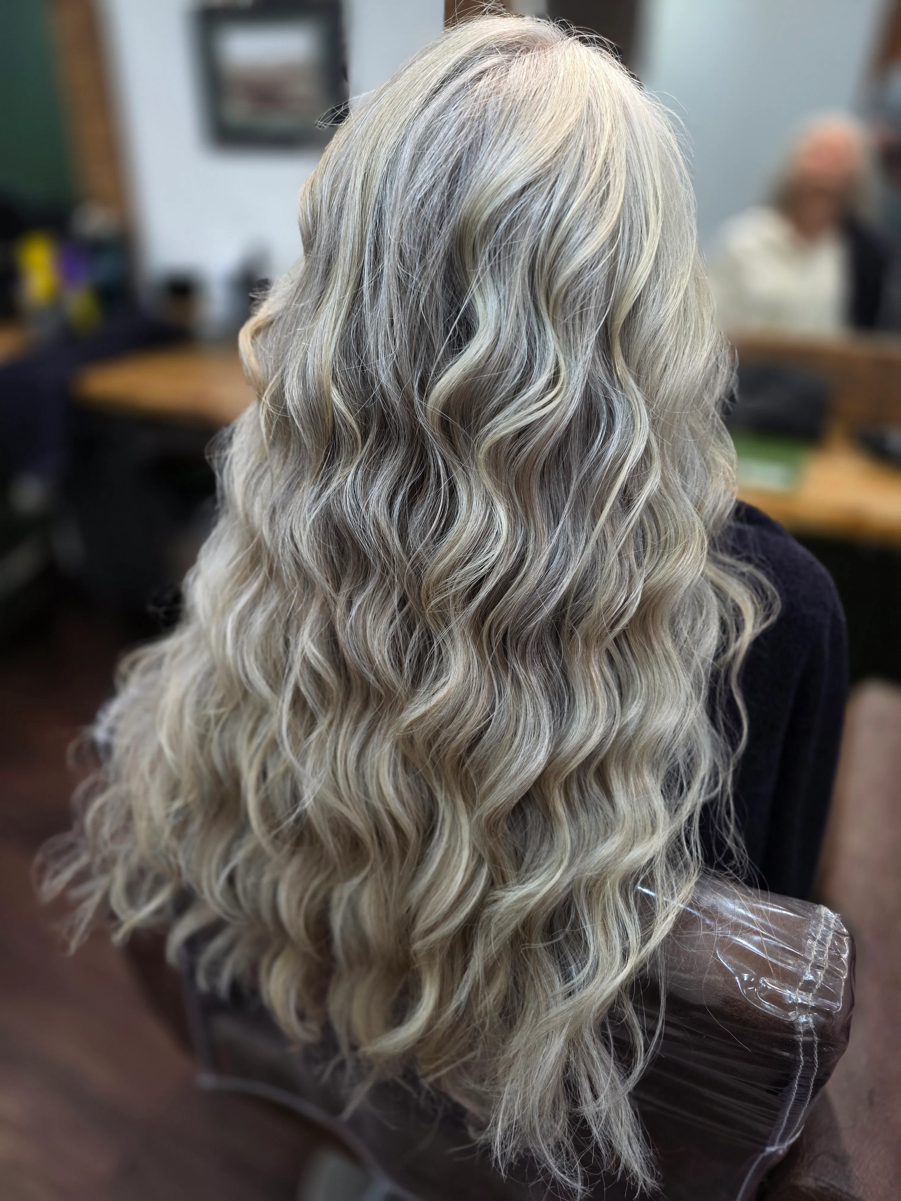 Hair styling by Jerry Nolan