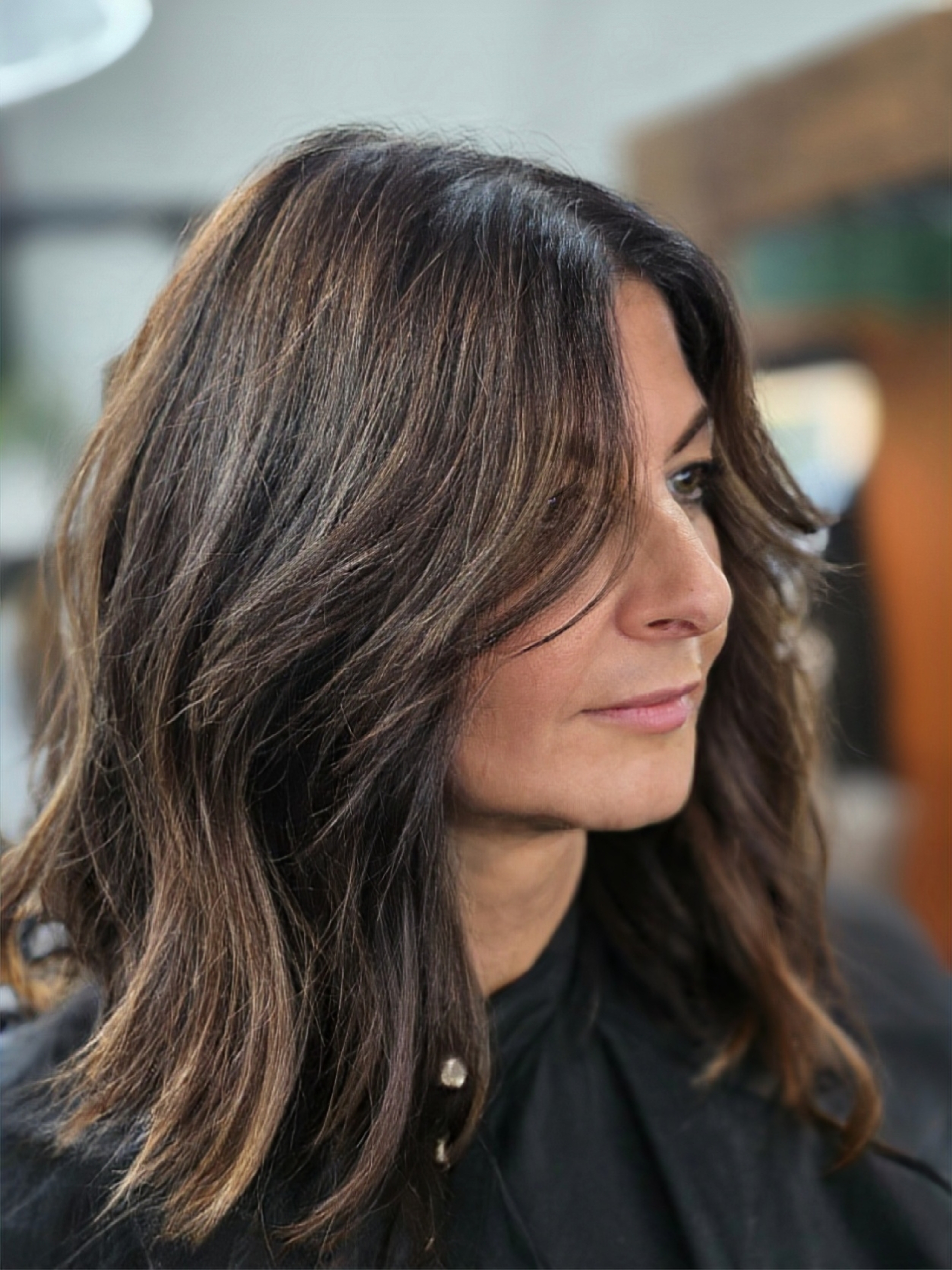 Hair styling by Jerry Nolan