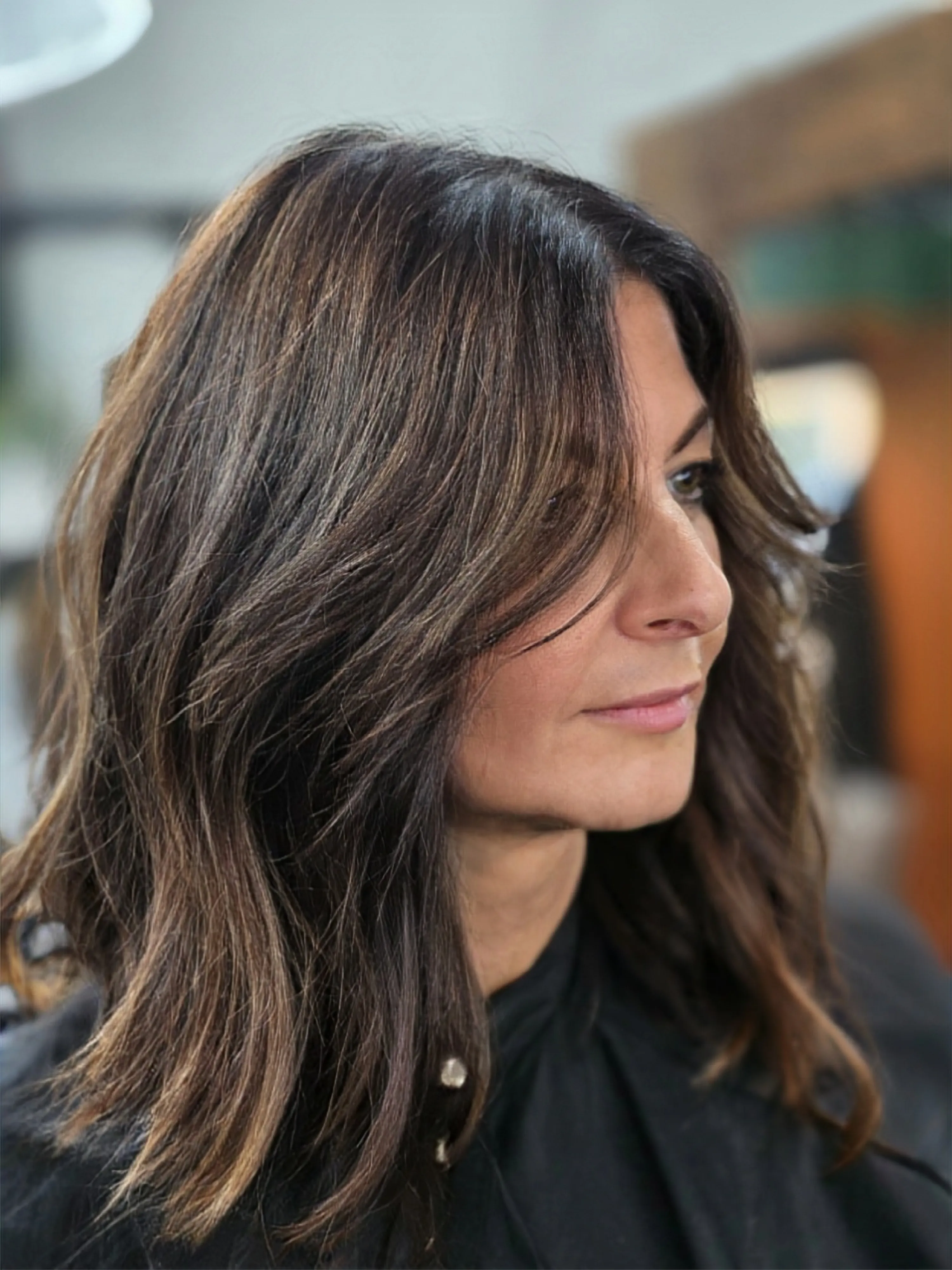 Hair styling by Jerry Nolan