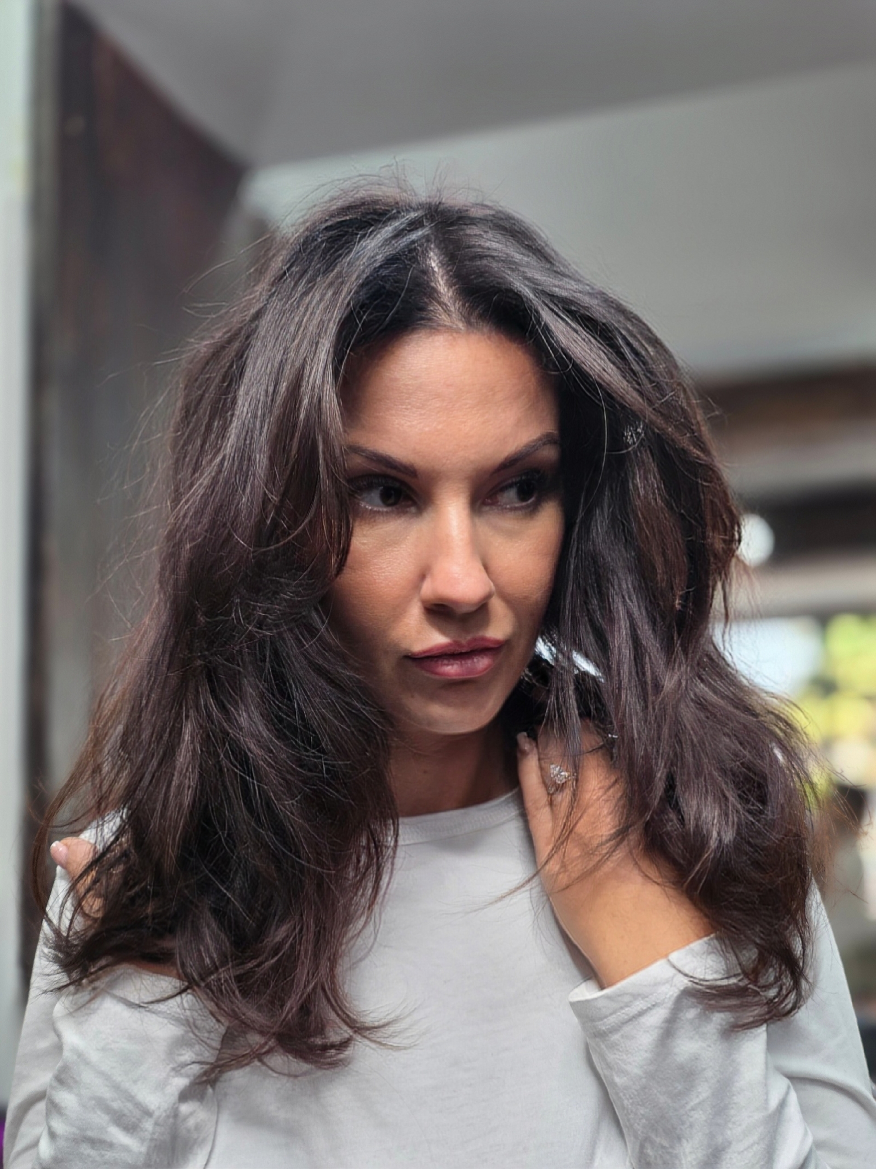 Hair styling by Jerry Nolan