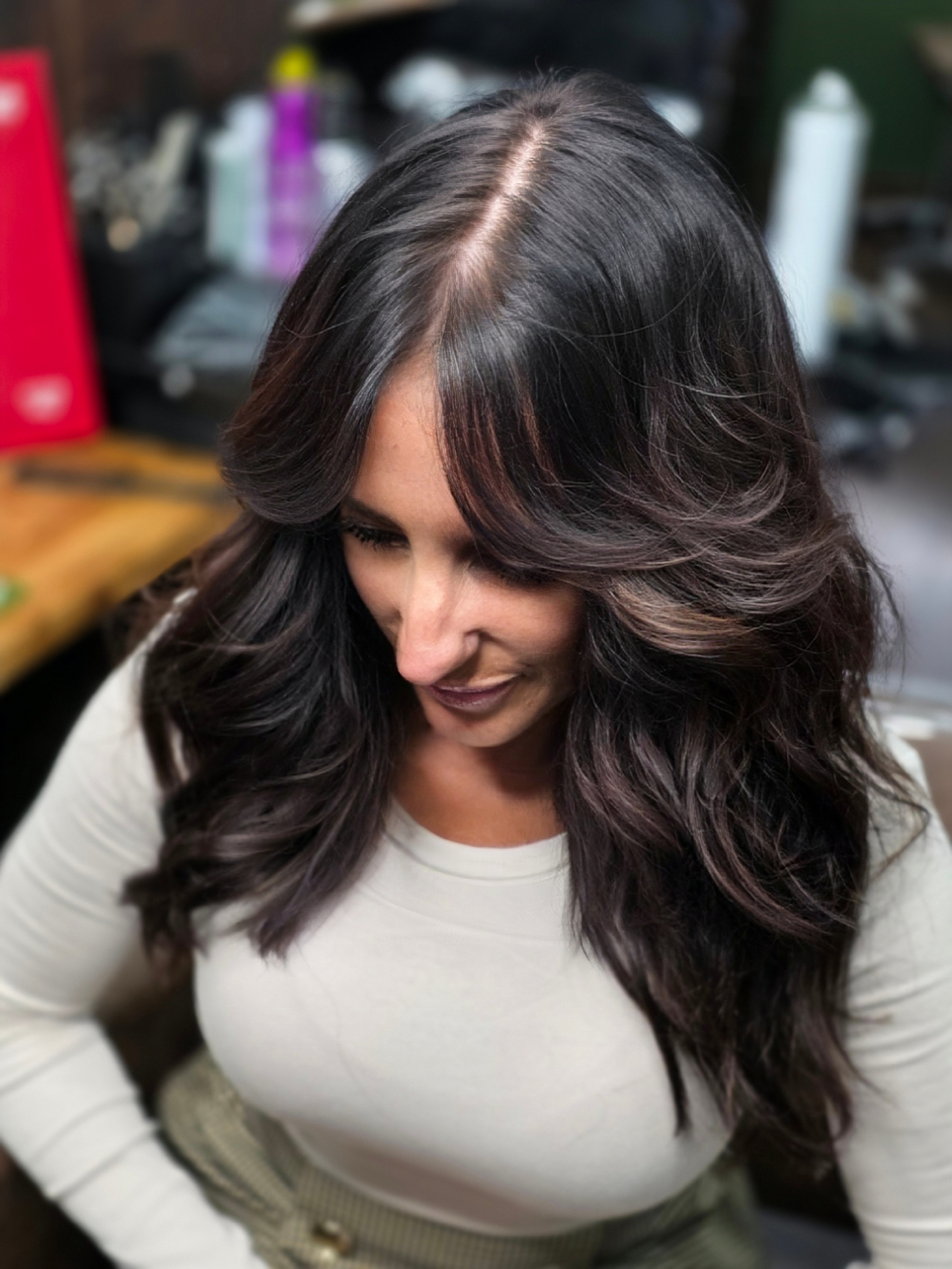 Hair styling by Jerry Nolan