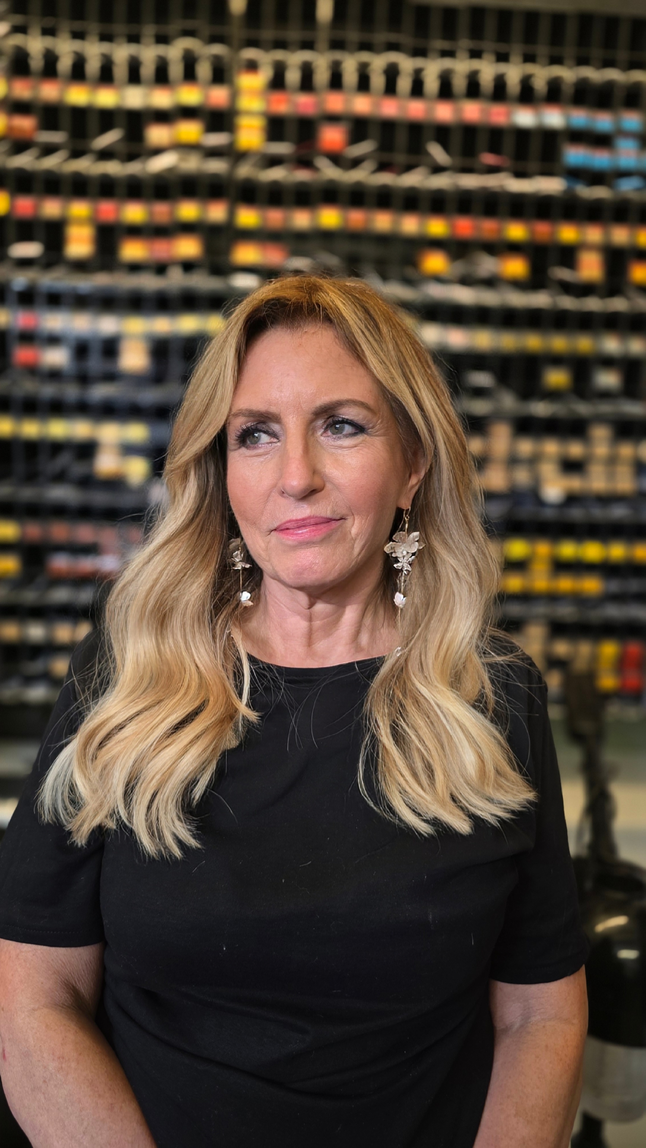 Hair styling by Jerry Nolan