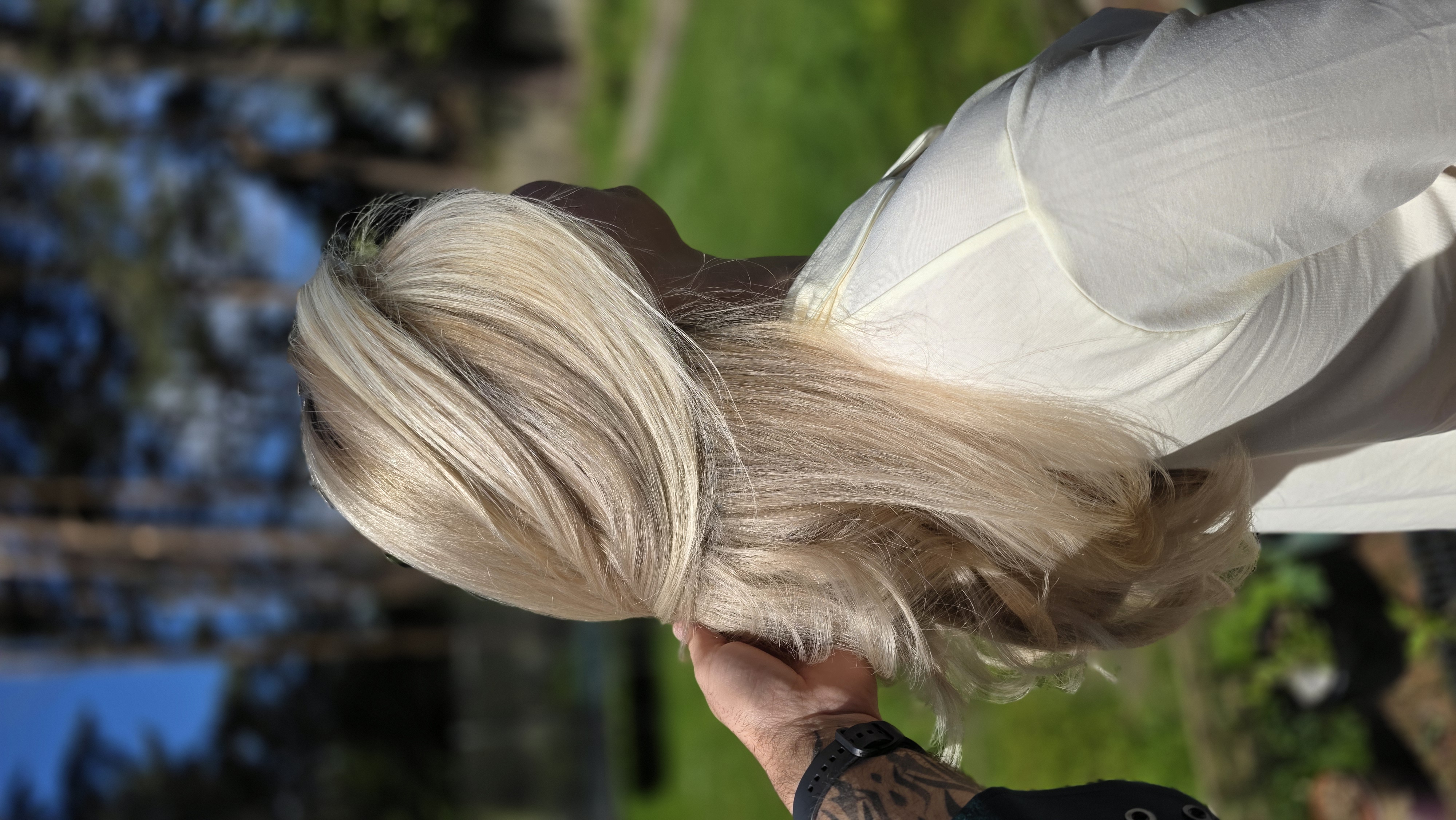 Hair styling by Jerry Nolan