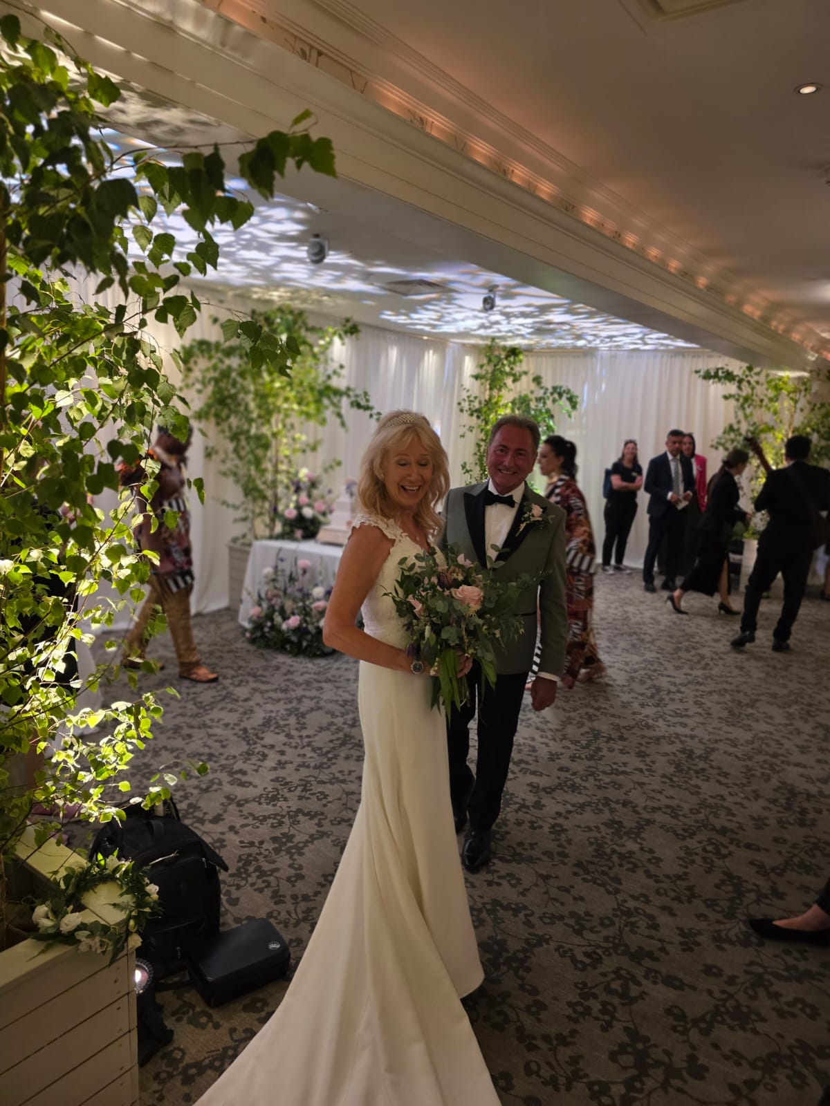 Hair styling by Jerry Nolan