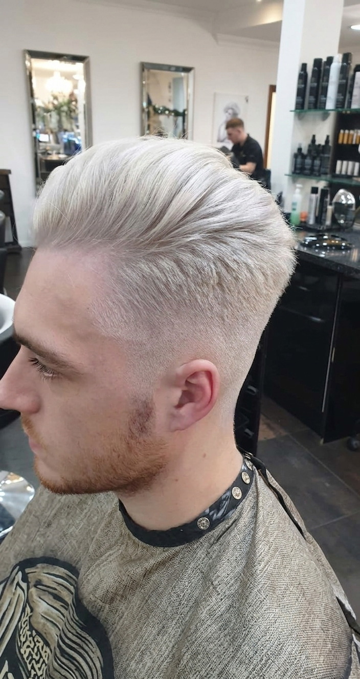 Hair styling by Jerry Nolan