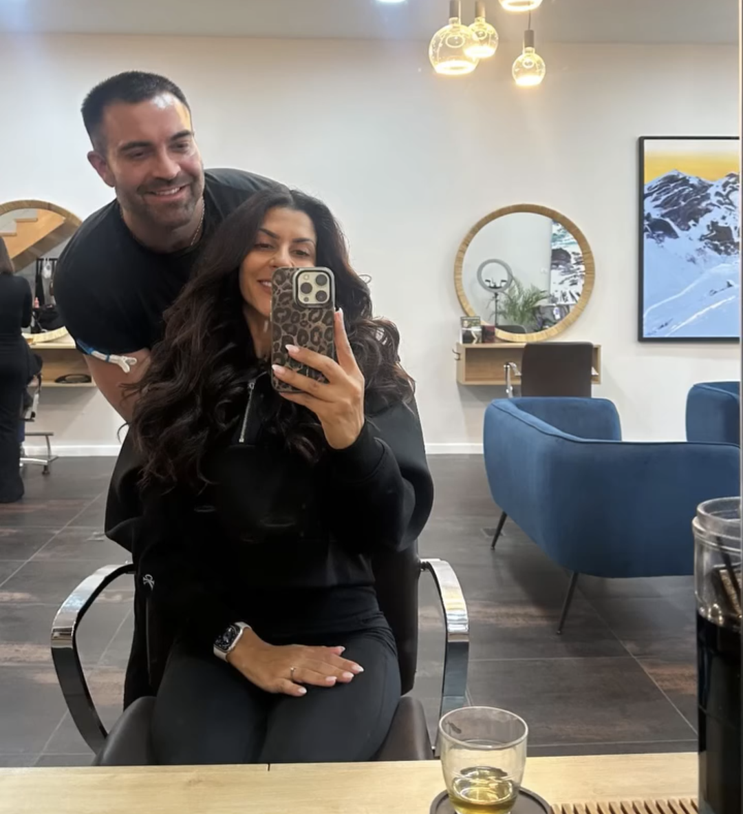 Hair styling by Jerry Nolan