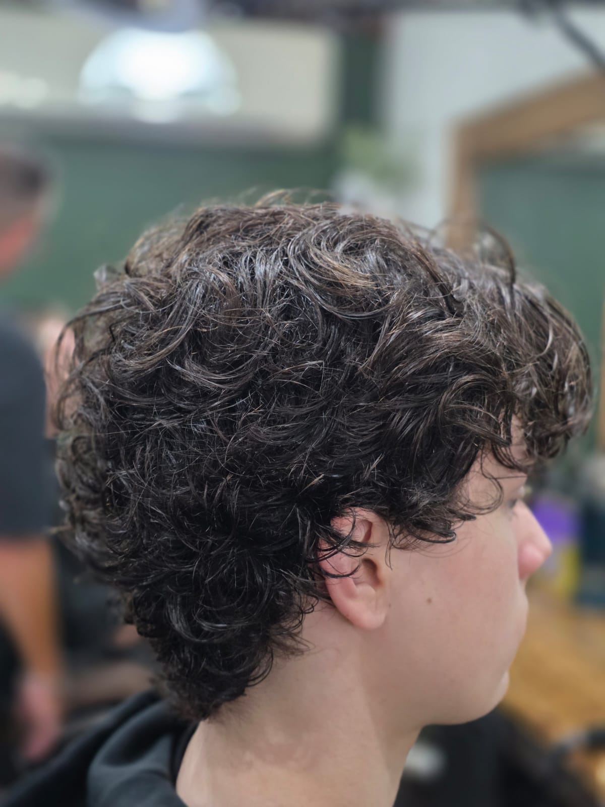 Hair styling by Jerry Nolan