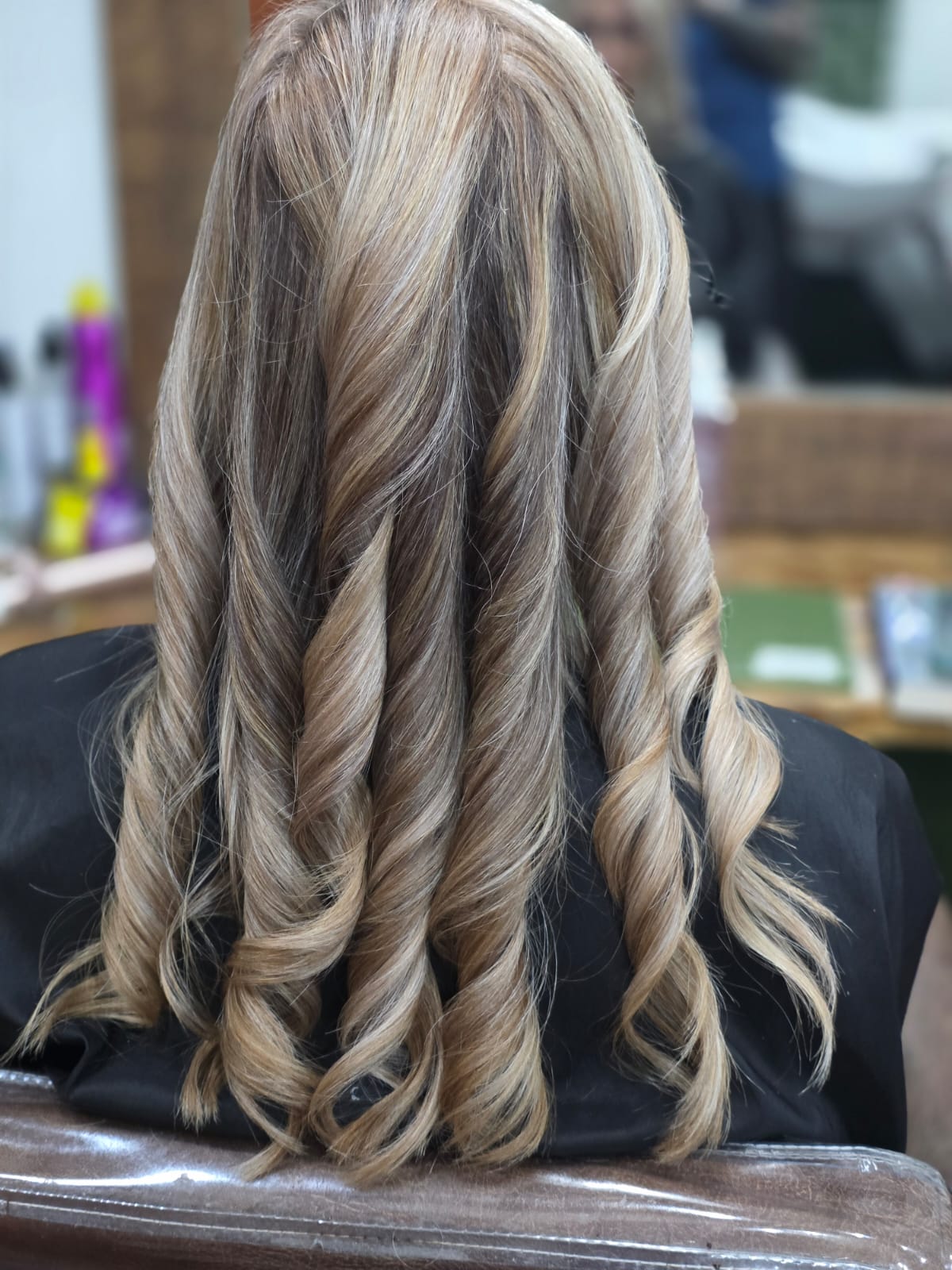 Hair styling by Jerry Nolan