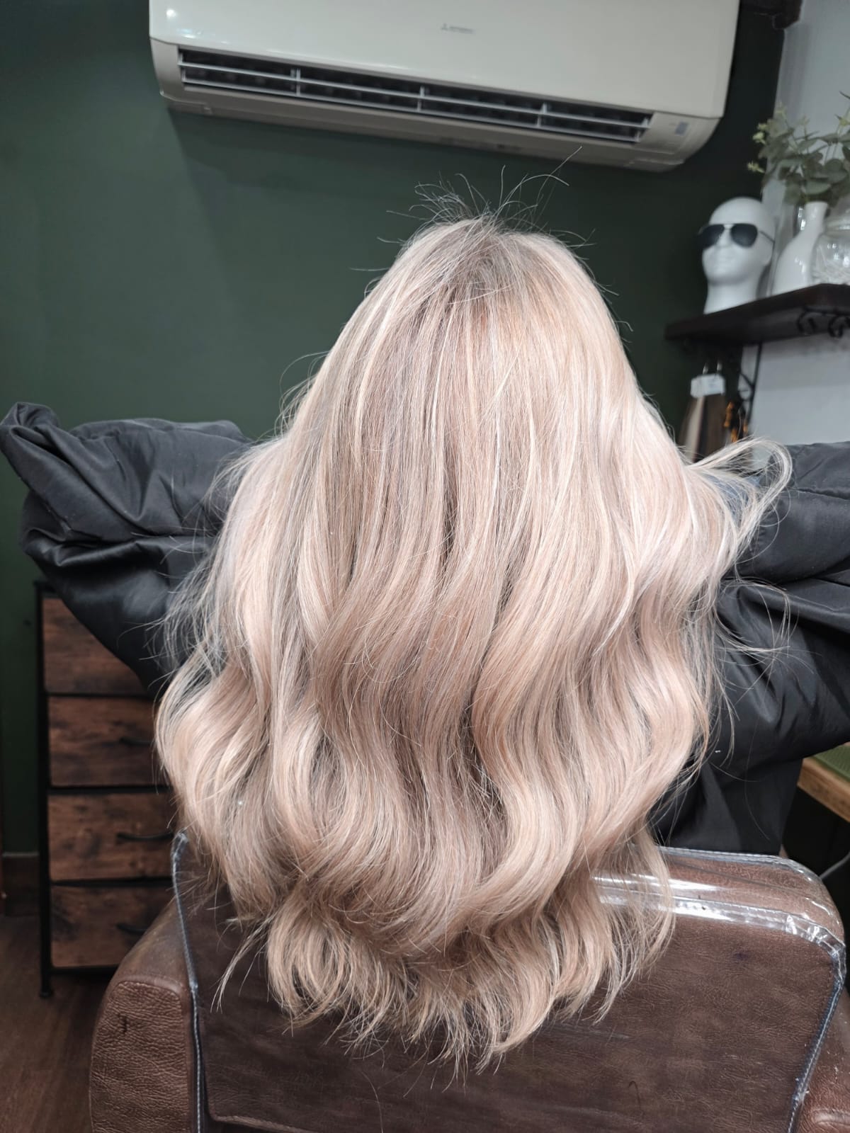 Hair styling by Jerry Nolan