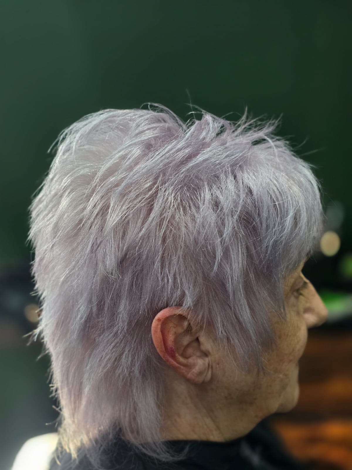 Hair styling by Jerry Nolan