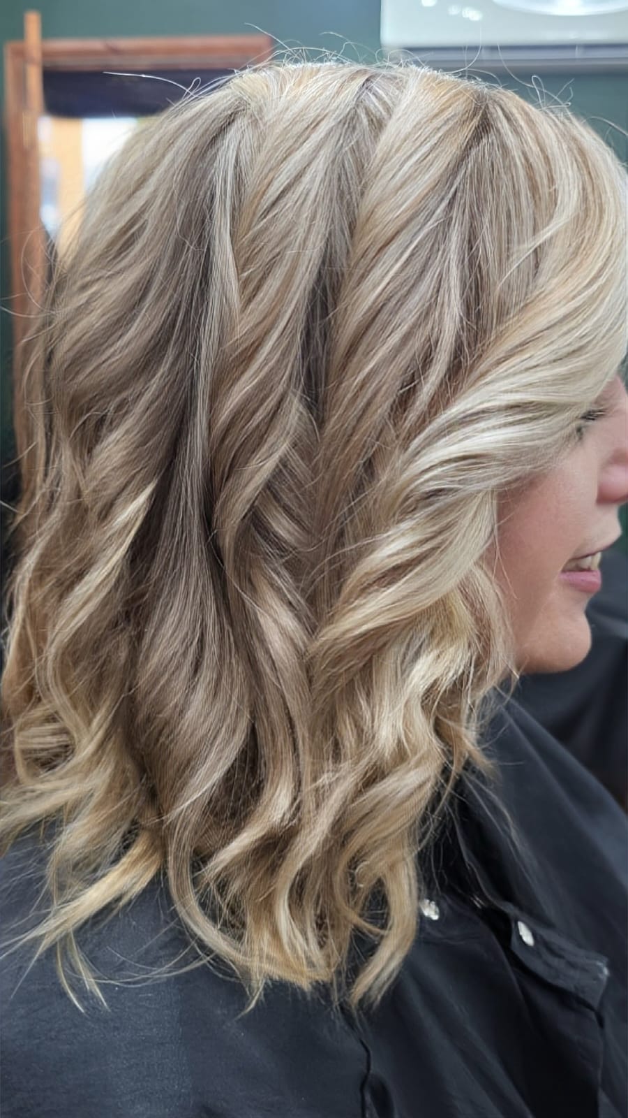 Hair styling by Jerry Nolan