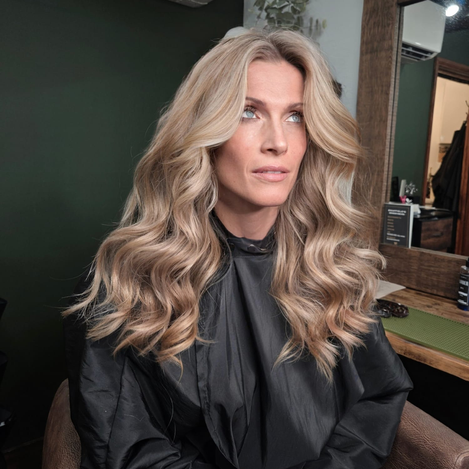 Hair styling by Jerry Nolan